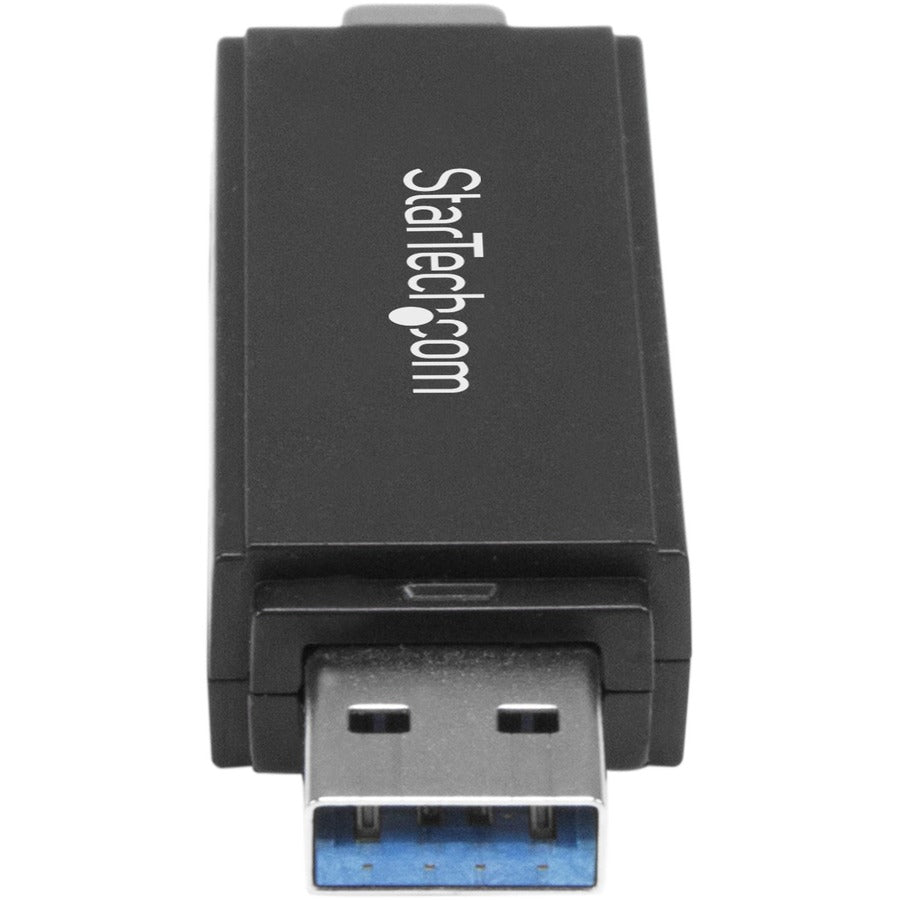 StarTech.com USB 3.0 Memory Card Reader for SD and microSD Cards - USB-C and USB-A - Portable USB SD and microSD Card Reader SDMSDRWU3AC