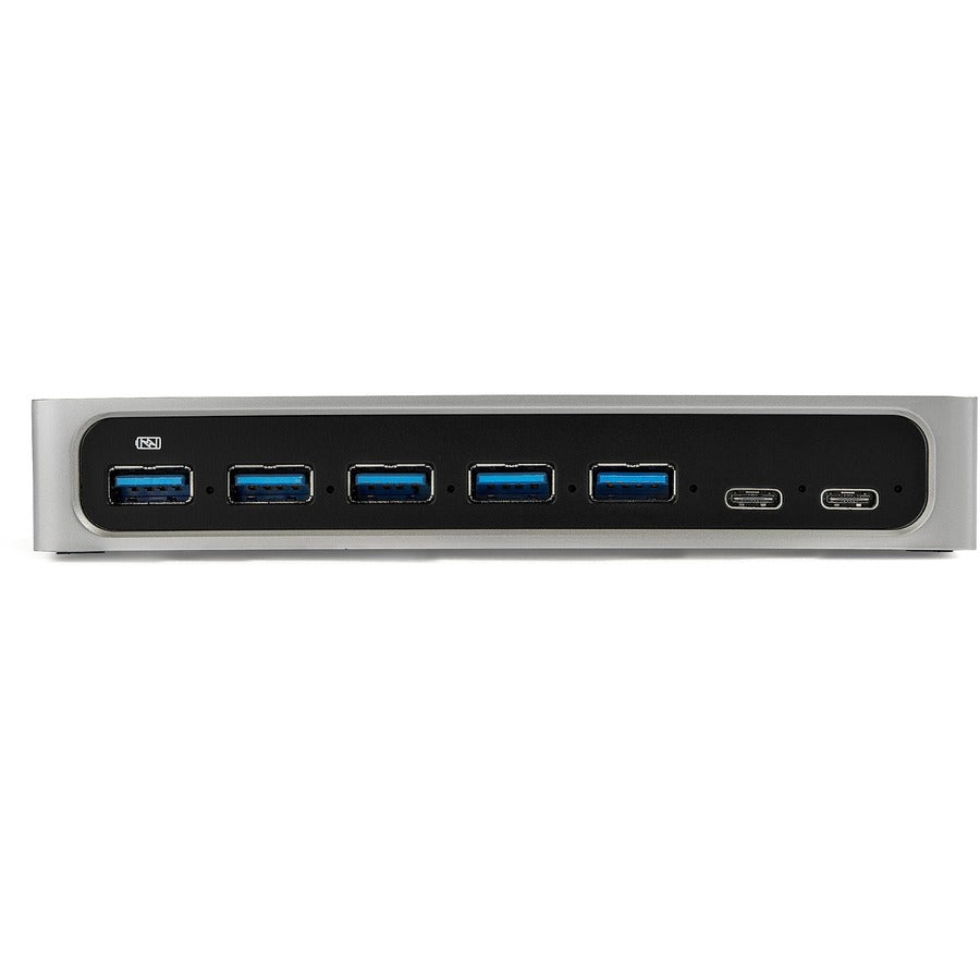StarTech.com 7 Port USB C Hub with Fast Charge - 5x USB-A & 2x USB-C (USB 3.0 SuperSpeed 5Gbps) - USB 3.2 Gen 1 Adapter Hub - Self Powered HB30C5A2CSC