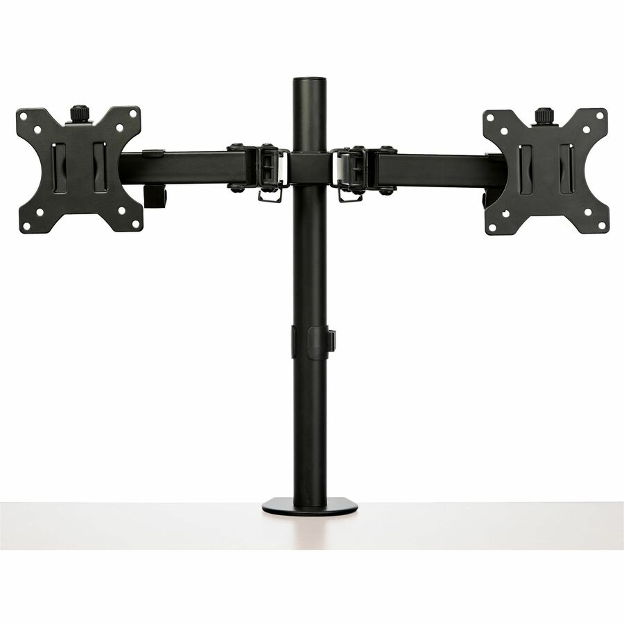 StarTech.com Desk Mount Dual Monitor Arm - Ergonomic VESA Compatible Mount for up to 32 inch Display - Desk Clamp / Grommet - Articulating ARMDUAL2