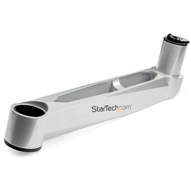 Desk Mount Quad Monitor Arm - 4 VESA Displays up to 30" -Premium Ergonomic Articulating Adjustable Pole Mount - Clamp/Gromme ARMQUADPS