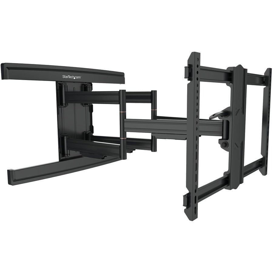 TV Wall Mount supports up to 100" VESA Displays - Low Profile Full Motion Large TV Wall Mount - Heavy Duty Adjustable Bracket FPWARTS2