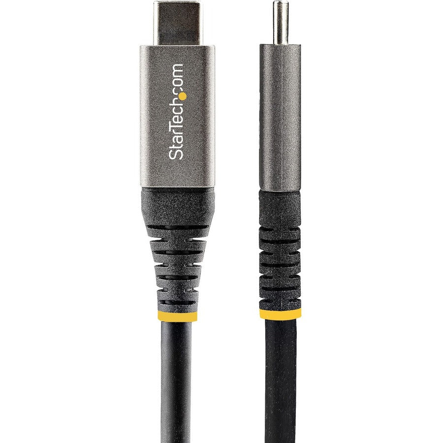 StarTech.com 3ft 1m USB C Cable 10Gbps, USB-IF Certified USB-C Cable, USB 3.1 Type-C Cable, 5A/100W PD, DP Alt Mode, USB C Cord USB31CCV1M