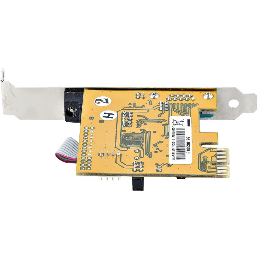 StarTech.com 2-Port PCI Express Serial Card, Dual Port PCIe to RS232 (DB9) Serial Card, 16C1050 UART, COM Retention, Windows & Linux 21050-PC-SERIAL-CARD