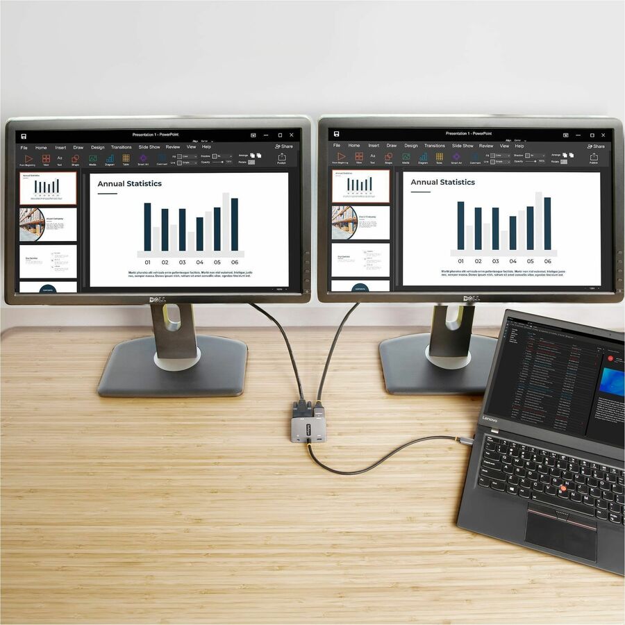 StarTech.com USB C Video Adapter, USB C to HDMI VGA Multiport Adapter, 3.5mm Audio, 4K 60Hz HDR, 100W PD 3.0 PT, USB C Display Adapter 122-USBC-HDMI-4K-VGA