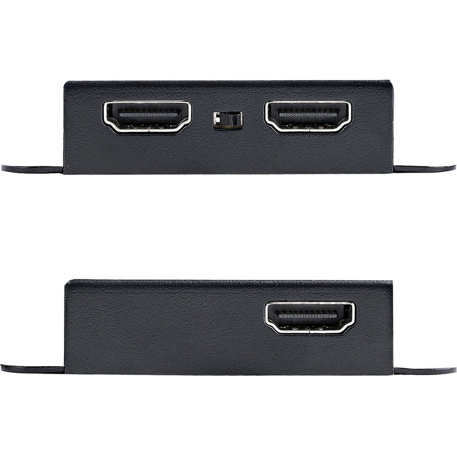 StarTech.com 4K HDMI Extender over CAT6/CAT5 Ethernet Cable, 4K 30Hz or 1080p 60Hz Video Extender, HDMI Transmitter and Receiver Kit EXTEND-HDMI-4K40C6P1