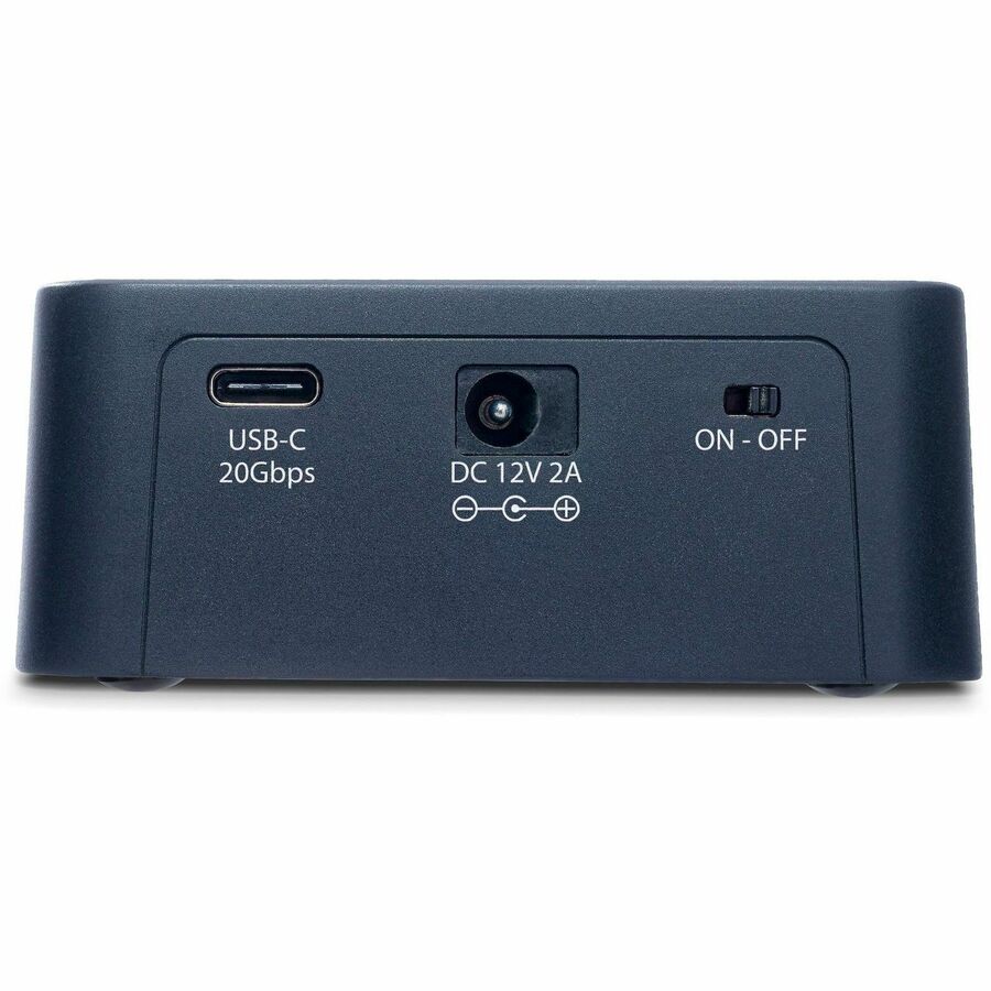 StarTech.com 1:1 M.2 NVMe Drive Duplicator, 90GBpm Standalone M.2 SSD Cloner/Copier, USB-C 3.2 20Gbps M.2 Dual-Bay Drive Docking Station M2-HDD-DUPLICATOR-N1