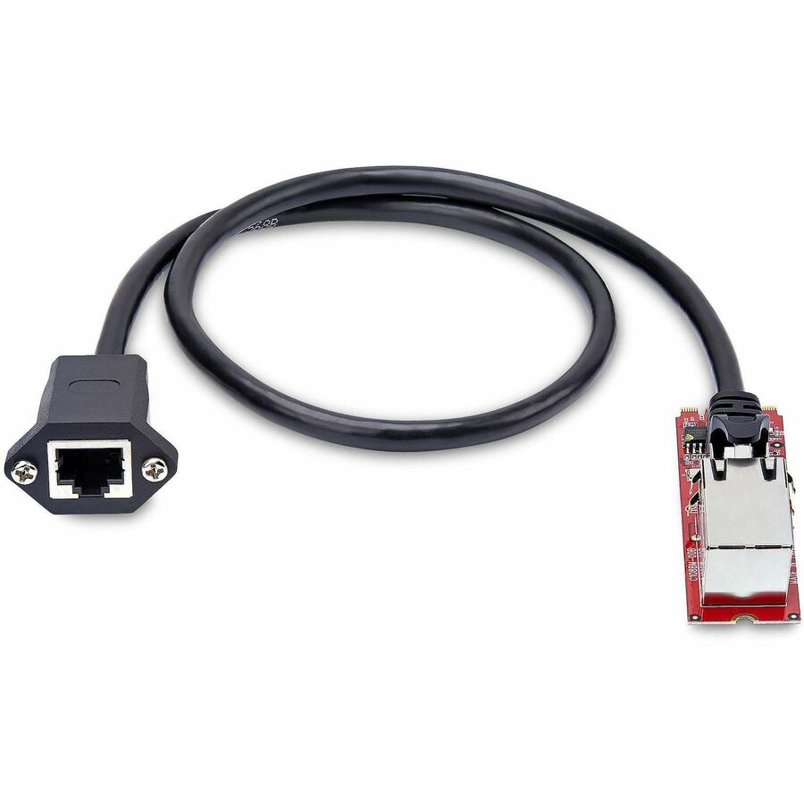 StarTech.com 1-Port 2.5GbE M.2 2280 Network Card, NBASE-T PCIe Ethernet Card, Intel I225-V, Multi-Gigabit NIC, Desktop LAN Card, Win/Linux MR12GI-NETWORK-CARD