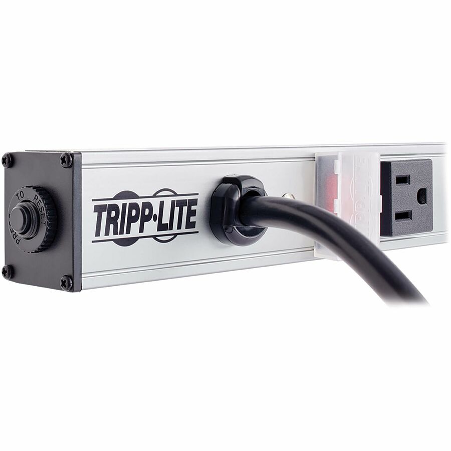 Tripp Lite by Eaton 8-Outlet Vertical Power Strip, 120V, 15A, 15 ft. (4.57 m) Cord, 5-15P, 24 in. PS2408