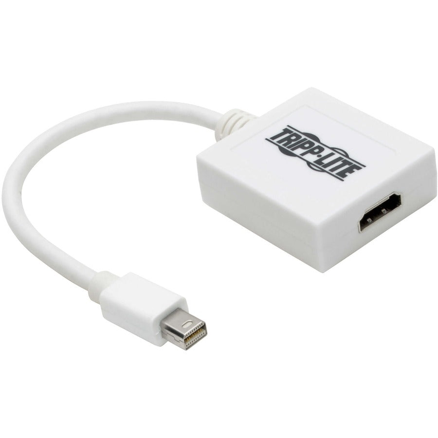 Tripp Lite by Eaton Mini DisplayPort to HDMI Adapter Cable (M/F), 6 in. (15.2 cm) P137-06N-HDMI