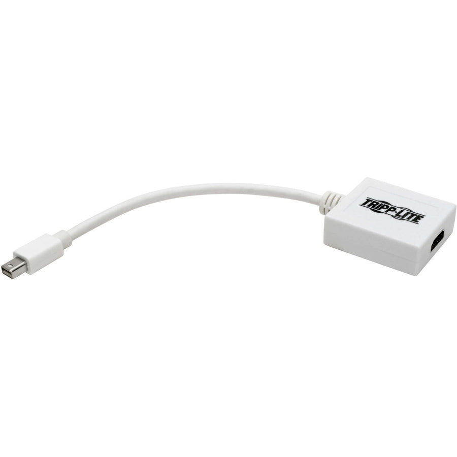 Tripp Lite by Eaton Mini DisplayPort to HDMI Adapter Cable (M/F), 6 in. (15.2 cm) P137-06N-HDMI