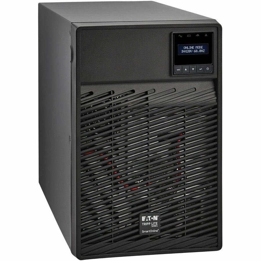 Tripp Lite by Eaton SmartOnline 1500VA 1350W 120V Double-Conversion UPS - 6 Outlets, Extended Run, Network Card Option, LCD, USB, DB9, Tower - Battery Backup SU1500XLCD