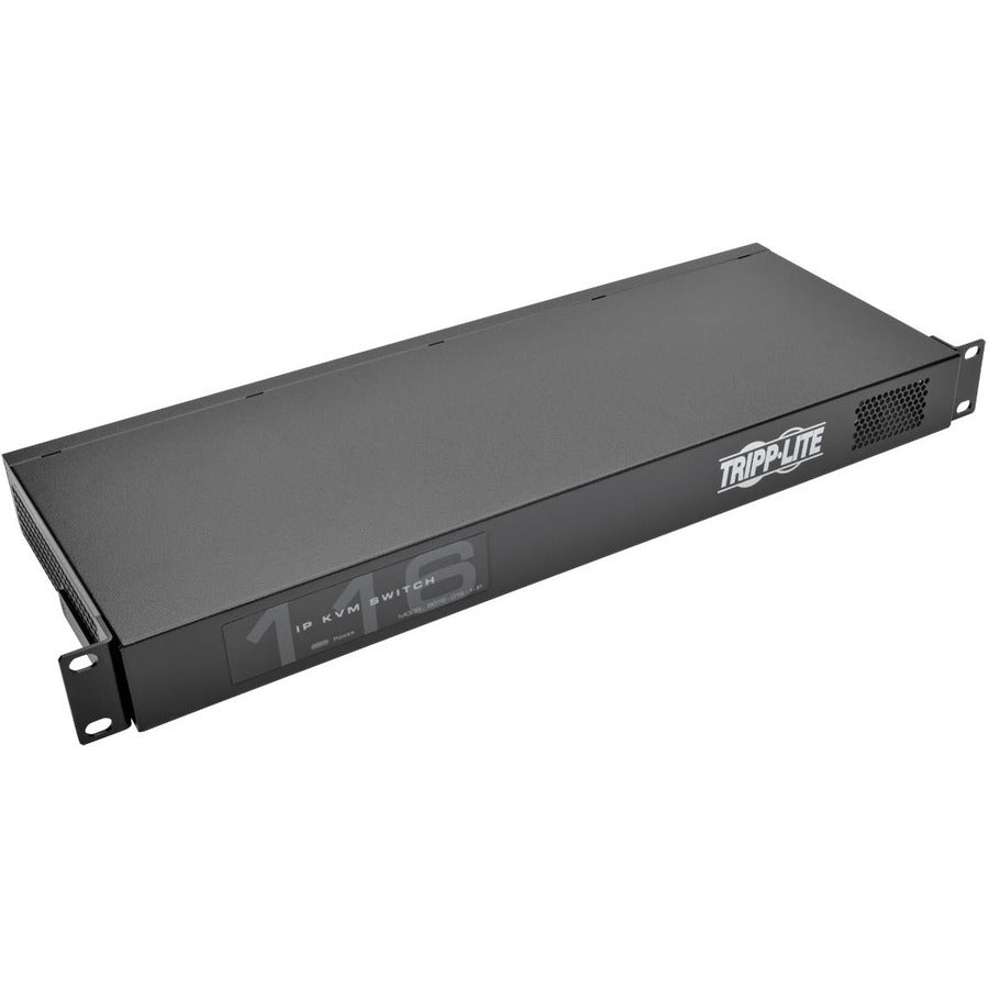 Tripp Lite by Eaton NetCommander 16-Port Cat5 KVM over IP Switch - 1 Remote + 1 Local User, 1U Rack-Mount B072-016-1-IP