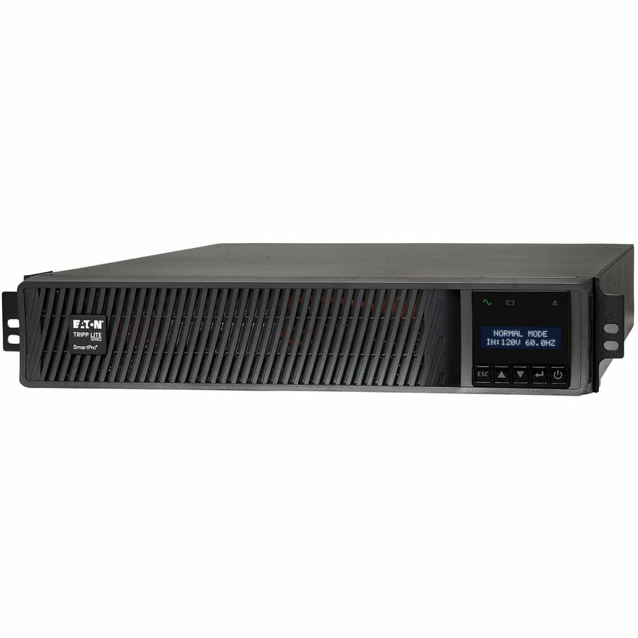 Eaton Tripp Lite Series SmartPro 750VA 750W 120V Line-Interactive Sine Wave UPS - 8 Outlets, Extended Run, Network Card Option, LCD, USB, DB9, 2U Rack/Tower - Battery Backup SMART750RMXL2U