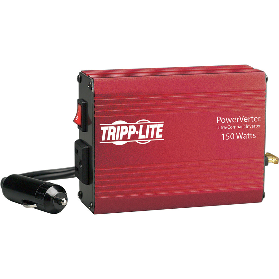 Tripp Lite by Eaton 150W PowerVerter Ultra-Compact Car Inverter, with 1 Outlet PV150