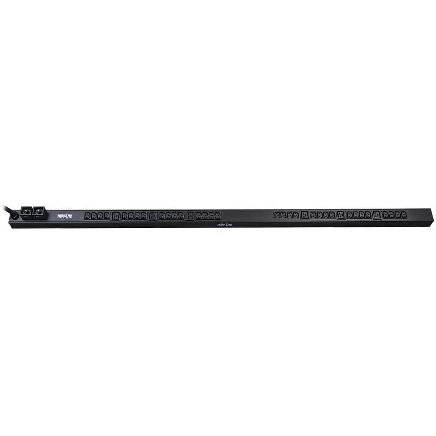 Tripp Lite by Eaton 5.5kW Single-Phase 208/230V Basic PDU, 38 Outlets (32 C13 and 6 C19), NEMA L6-30P Input, 10 ft. (3.05 m) Cord, 0U Vertical PDUV30HV