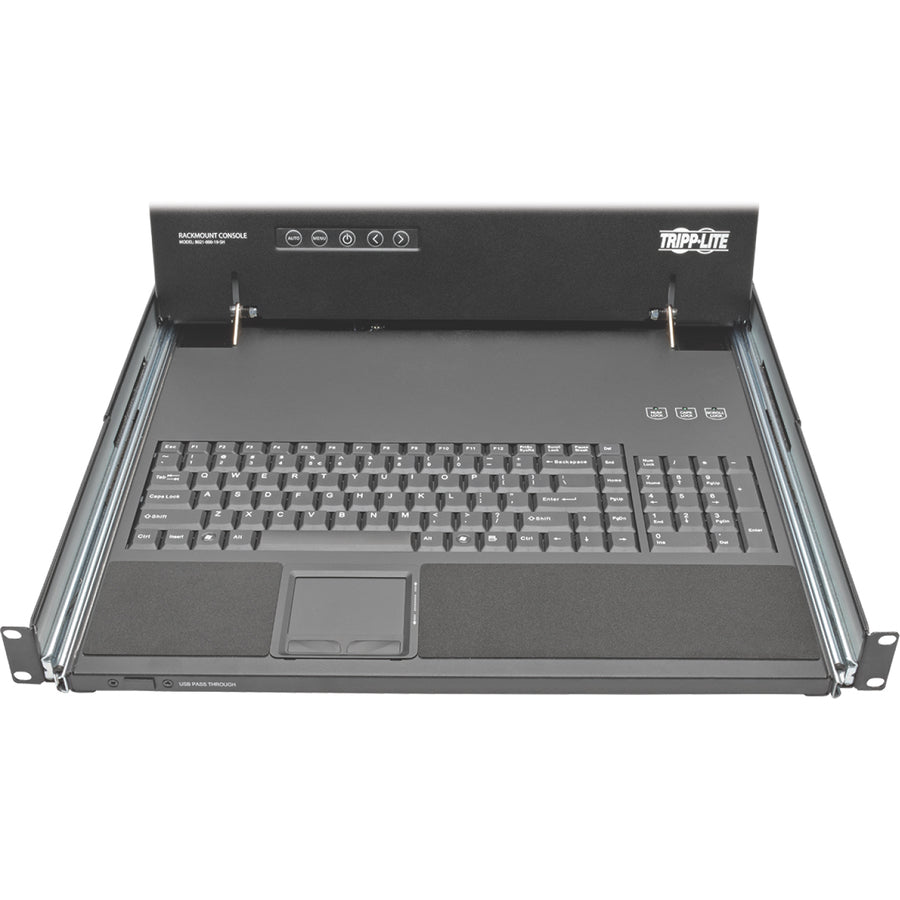 Tripp Lite by Eaton 1U Rack-Mount Console with 19-in. LCD, Short-Depth; TAA Compliant B021-000-19-SH
