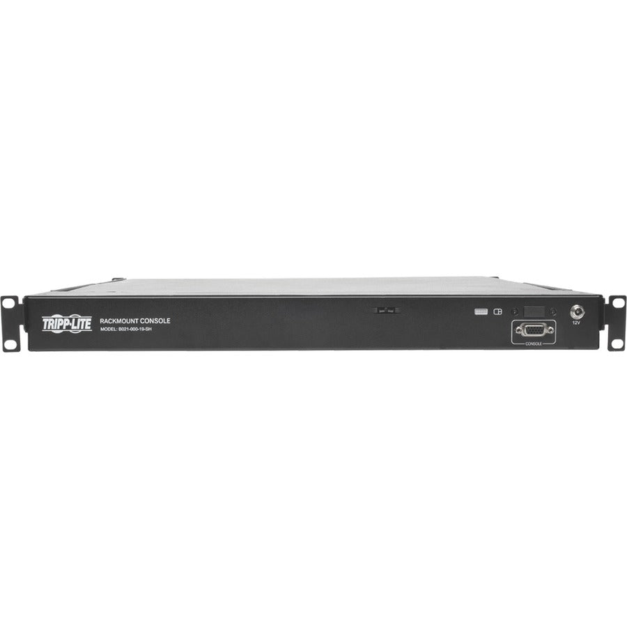 Tripp Lite by Eaton 1U Rack-Mount Console with 19-in. LCD, Short-Depth; TAA Compliant B021-000-19-SH