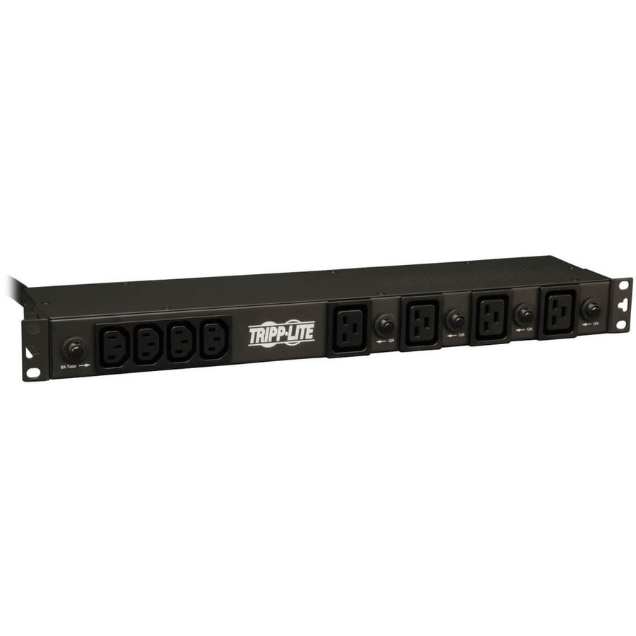 Tripp Lite by Eaton 5.8kW 200-240V Single-Phase Basic PDU - 16 C13 & 4 C19 Outlets, L6-30P Input, 15 ft. (4.6 m) Cord, 1U Rack-Mount PDU1230