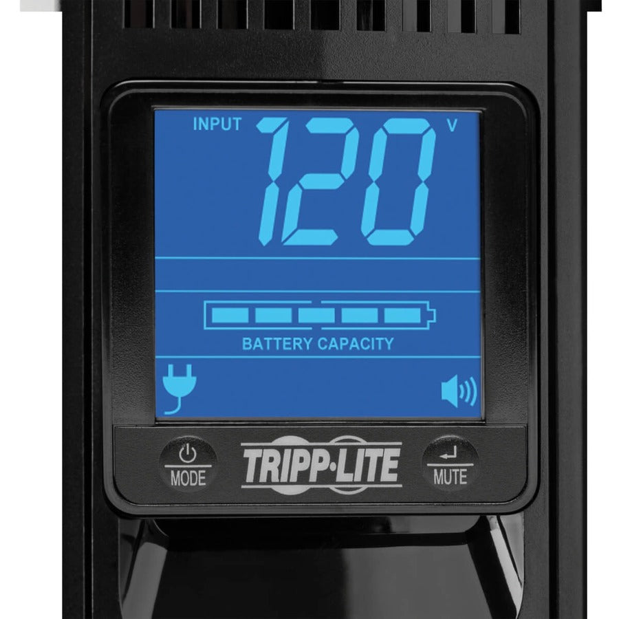 Tripp Lite by Eaton SmartPro LCD 120V 1200VA 700W Line-Interactive UPS, AVR, 2U Rack/Tower, LCD, USB, DB9 Serial, 8 Outlets - Battery Backup SMART1200LCD
