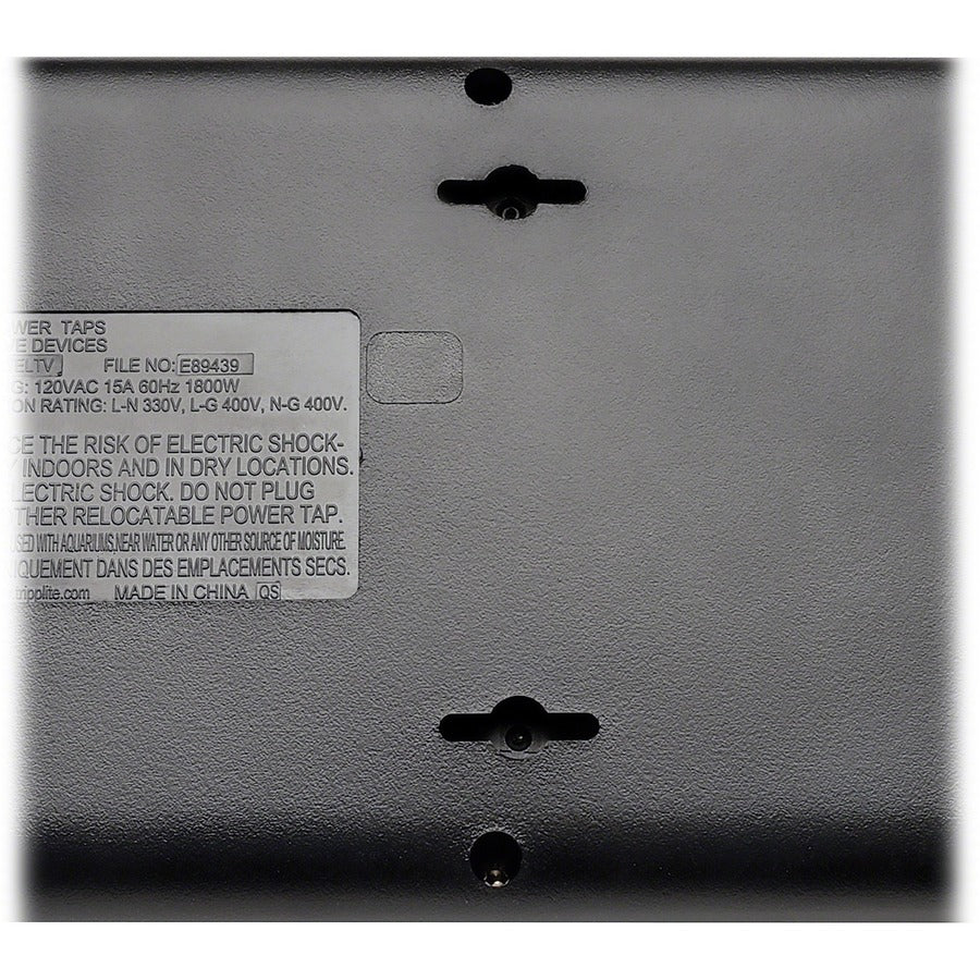 Eaton Tripp Lite Series Protect It! 12-Outlet Surge Protector, 8 ft. (2.43 m) Cord, 2160 Joules, Tel/Modem Protection TLP1208TEL