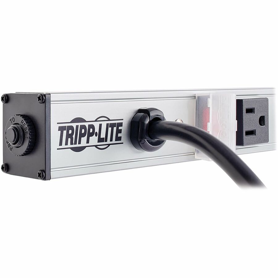 Tripp Lite by Eaton 24-Outlet Vertical Power Strip, 120V, 15A, 5-15P, 15 ft. (4.57 m) Cord, 72 in. PS7224