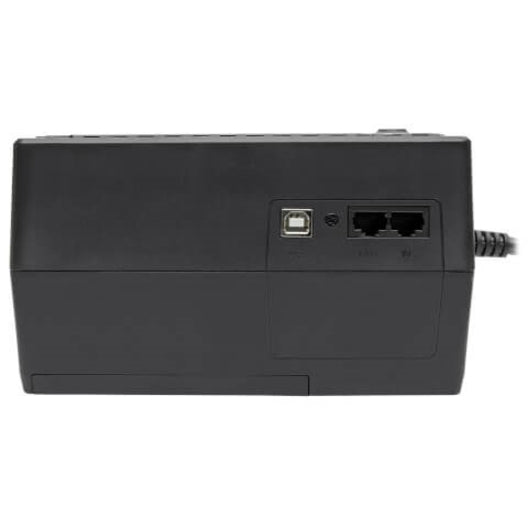 Tripp Lite by Eaton 550VA 300W Standby UPS - 10 NEMA 5-15R Outlets, 120V, 50/60 Hz, USB, 5-15P Plug, Desktop/Wall Mount - Battery Backup INTERNET550U