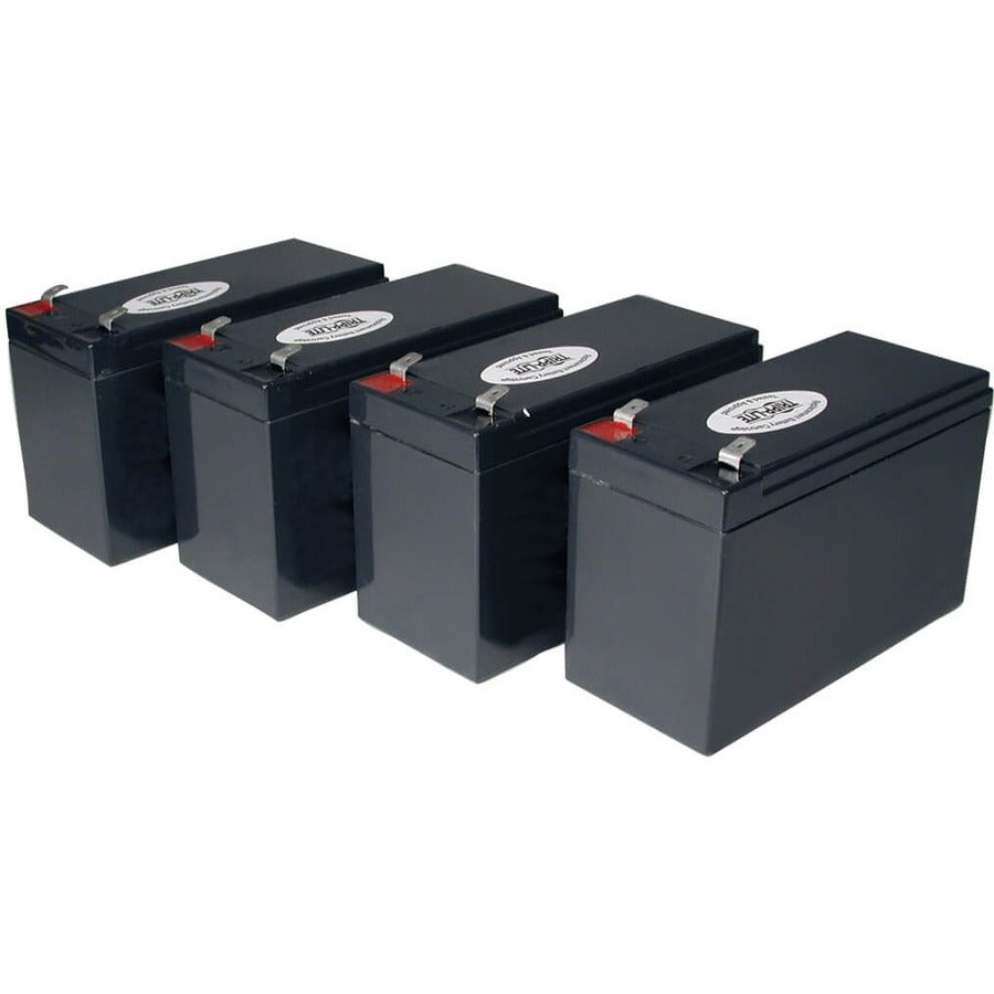 Tripp Lite by Eaton 4x 12V 9AH UPS Replacement Battery Cartridge Kit for Select Best, Powerware, Liebert and Other UPS RBC54
