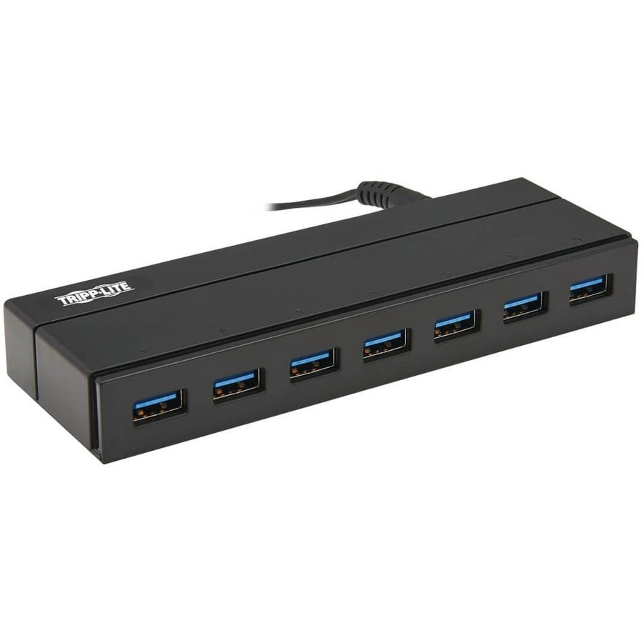 Tripp Lite by Eaton 7-Port USB 3.0 Hub SuperSpeed with Dedicated 2A USB Charging iPad Tablet U360-007