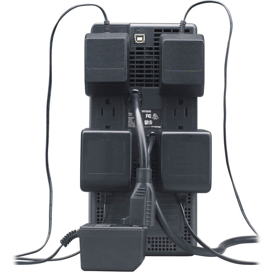 Tripp Lite by Eaton OmniVS 120V 800VA 475W Line-Interactive UPS, Tower, USB port - Battery Backup OMNIVS800