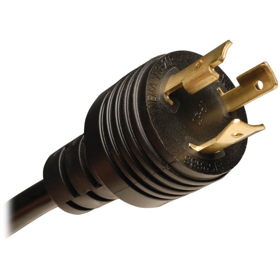 Tripp Lite by Eaton 3.7kW Single-Phase Local Metered PDU, 208/230V (8 C13 & 2 C19), C20 / L6-20P Adapter, 12 ft. (3.66 m) Cord, 1U Rack-Mount, TAA PDUMH20HV