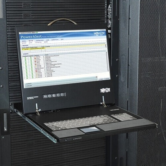 Tripp Lite by Eaton 1U Rack-Mount Console with 19" LCD, DVI or VGA B021-000-19-HD