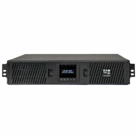 Eaton Tripp Lite Series SmartOnline 2200VA 2000W 208/230V Double-Conversion UPS - 10 Outlets, Extended Run, Network Card Option, LCD, USB, DB9, 2U Rack/Tower - Battery Backup SUINT2200LCD2U