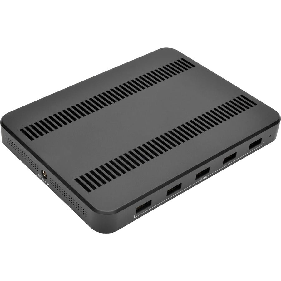 Tripp Lite by Eaton 5-Port USB Charging Station with Built-In Device Storage, 12V 4A (48W) USB Charger Output U280-005-ST