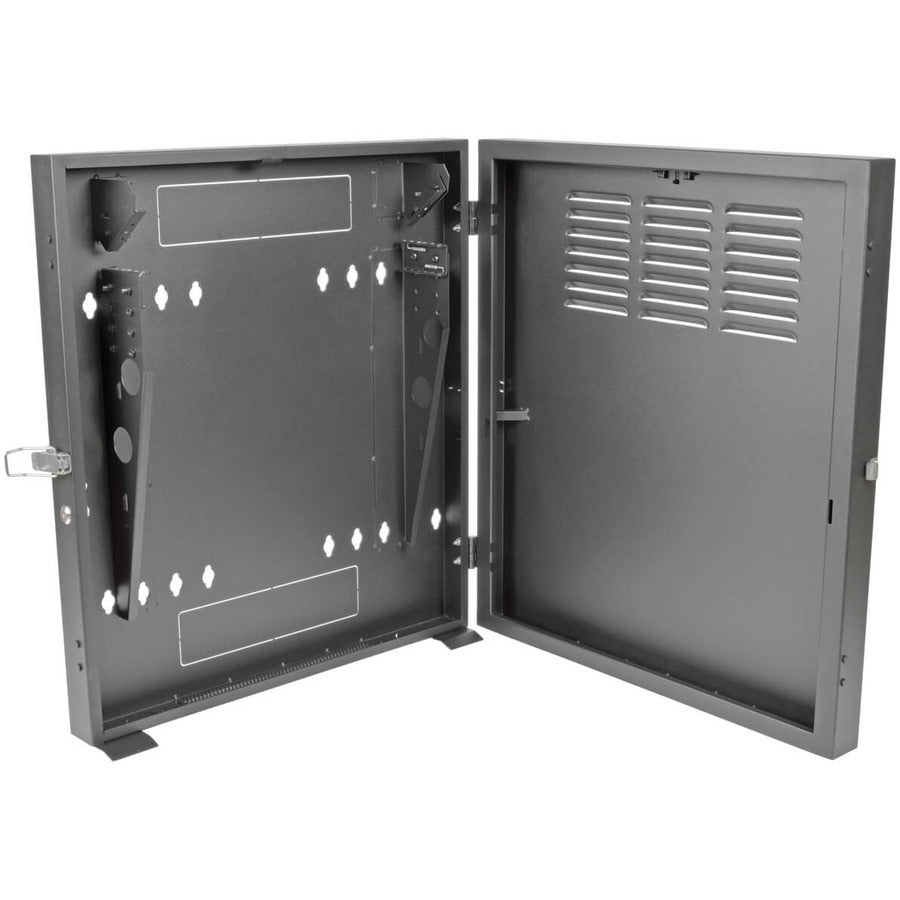 Tripp Lite by Eaton SmartRack 2U Low-Profile Vertical-Mount Switch-Depth Wall-Mount Rack Enclosure Cabinet SRWF2U