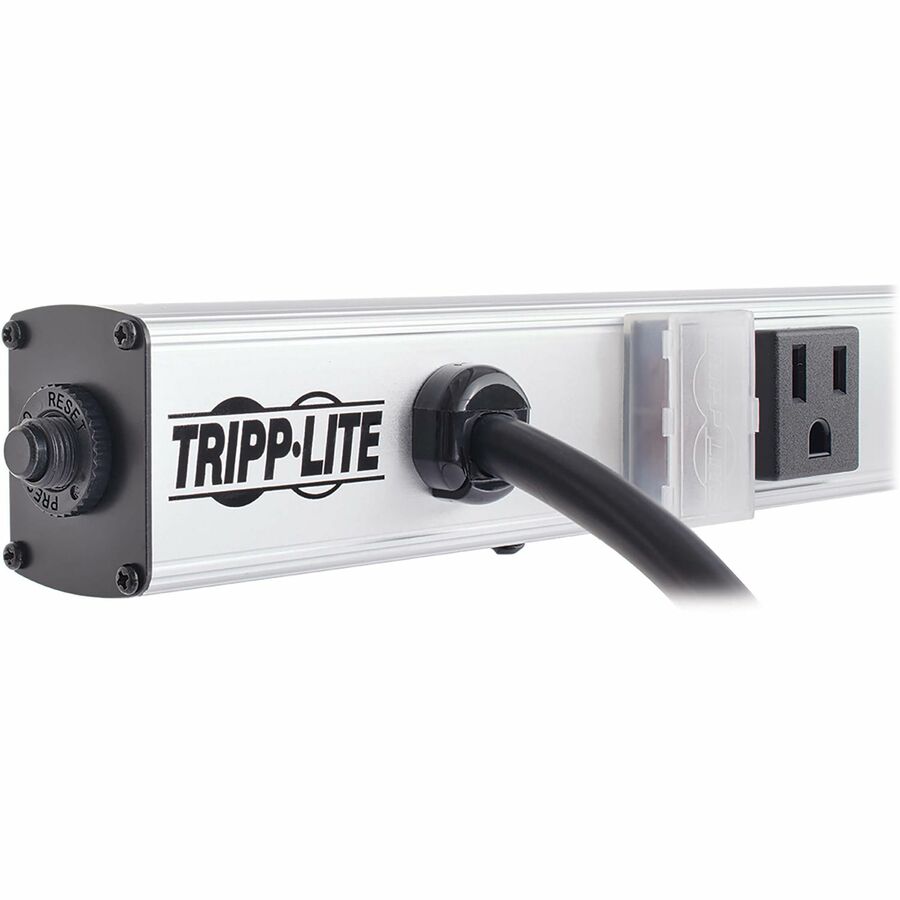 Tripp Lite by Eaton 12 Right-Angle Outlet Vertical Power Strip, 120V, 15A, 15 ft. (4.57 m) Cord, 5-15P, 36 in. PS3612RA