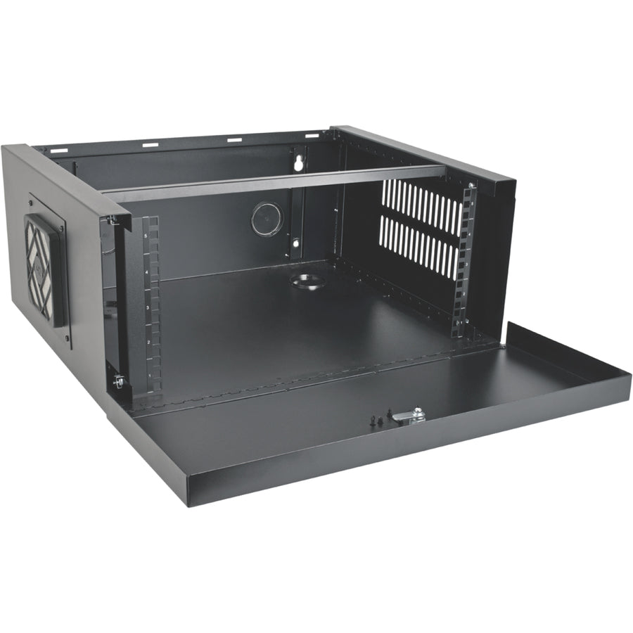 Tripp Lite by Eaton 5U Security DVR Lockbox Rack Enclosure 60lb Capacity Black SRDVRLB