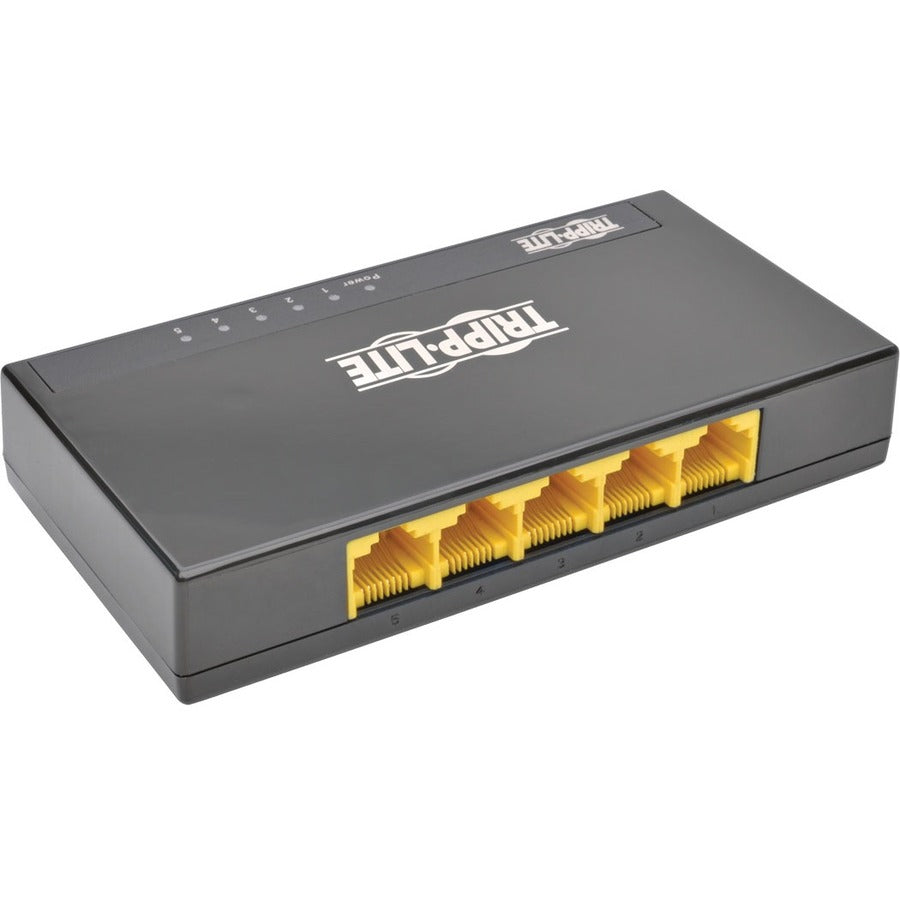 Tripp Lite by Eaton 5-Port Gigabit Ethernet Switch Desktop RJ45 Unmanaged Switch 10/100/1000 Mbps NG5P