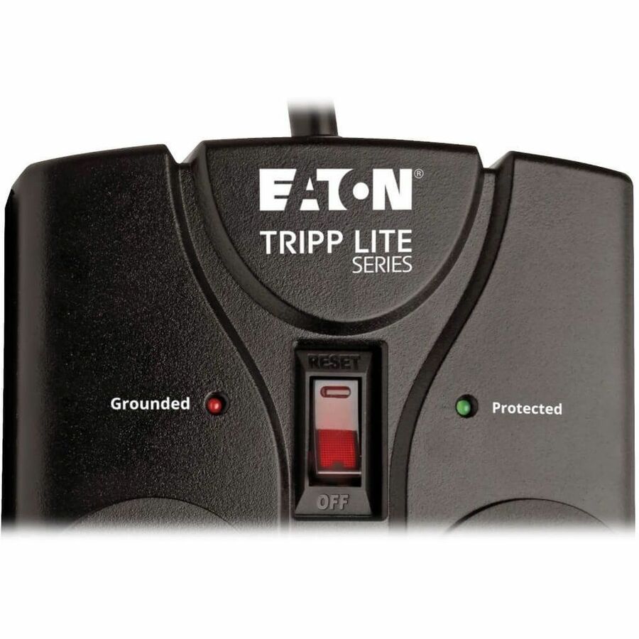 Eaton Tripp Lite Series Protect It! 8-Outlet Surge Protector, 8 ft. (2.43 m) Cord, 1440 Joules, Black Housing TLP808B