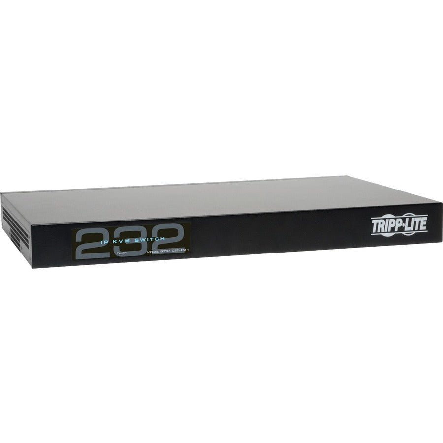 Tripp Lite by Eaton NetCommander 32-Port Cat5 KVM over IP Switch - 2 Remote + 1 Local User, 16 USB Dongles, 1U Rack-Mount B072-032-IP2-K