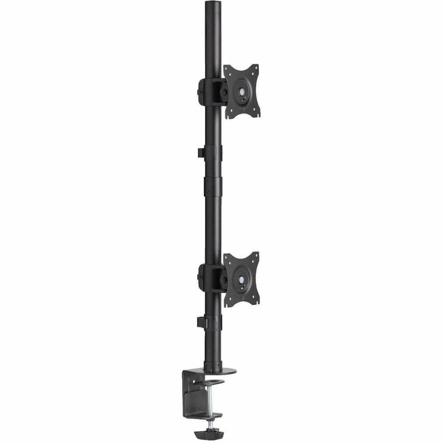Tripp Lite by Eaton Dual Vertical Flat-Screen Desk Mount Monitor Stand Clamp Swivel Tilt 15" to 27" Flat Screen Displays DDR1527SDC