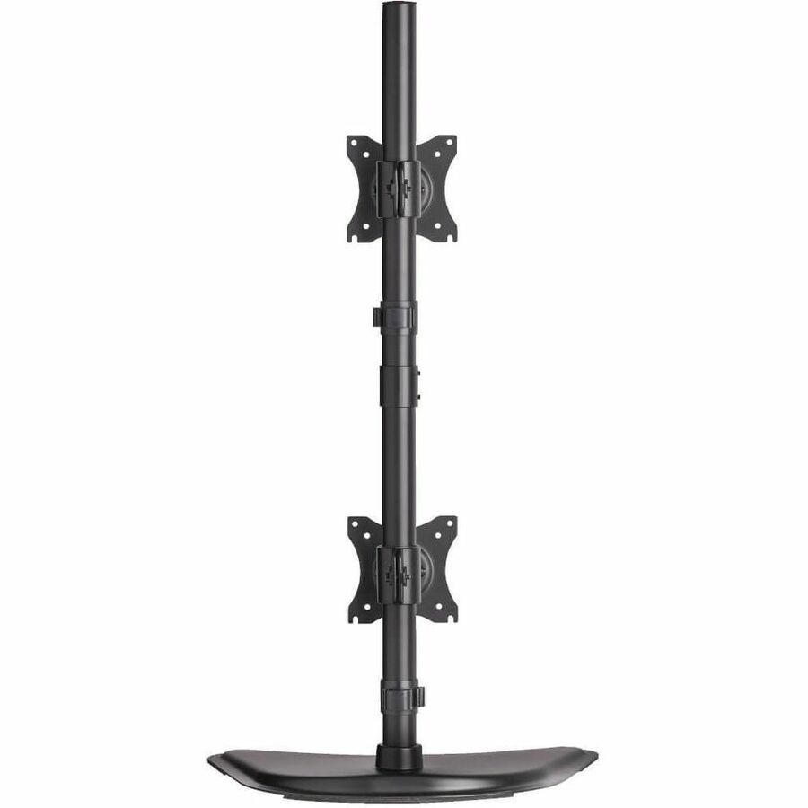 Tripp Lite by Eaton Dual Vertical Flat-Screen Desk Mount Monitor Stand Clamp Swivel Tilt 15" to 27" Flat Screen Displays DDR1527SDC