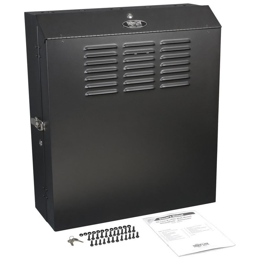 Tripp Lite by Eaton SmartRack 5U Low-Profile Vertical-Mount Server-Depth Wall-Mount Rack Enclosure Cabinet SRWF5U36