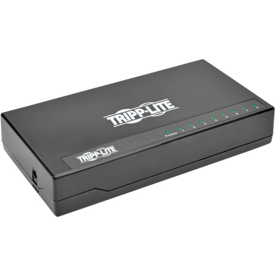 Tripp Lite by Eaton 8-Port Gigabit Ethernet Switch Desktop RJ45 Unmanaged Switch 10/100/1000 Mbps NG8P