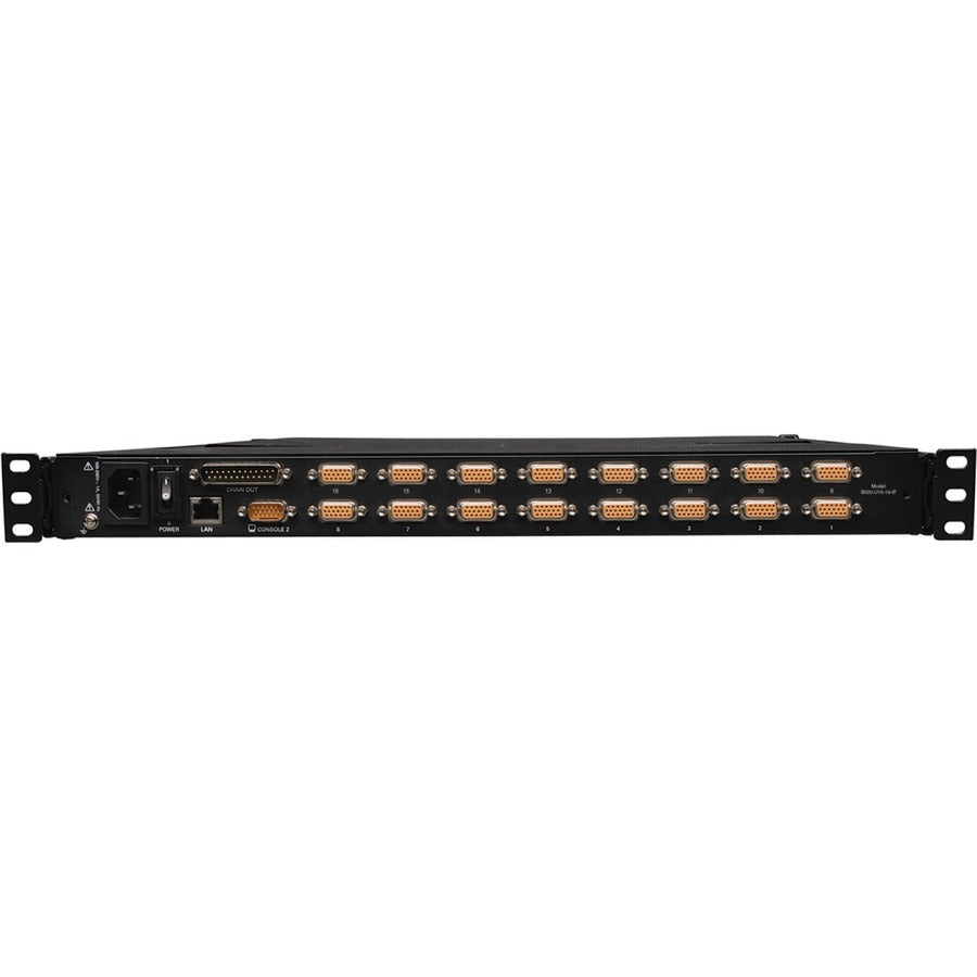 Tripp Lite by Eaton NetDirector 16-Port 1U Rack-Mount Console IP KVM Switch with 19 in. LCD B020-U16-19-IP