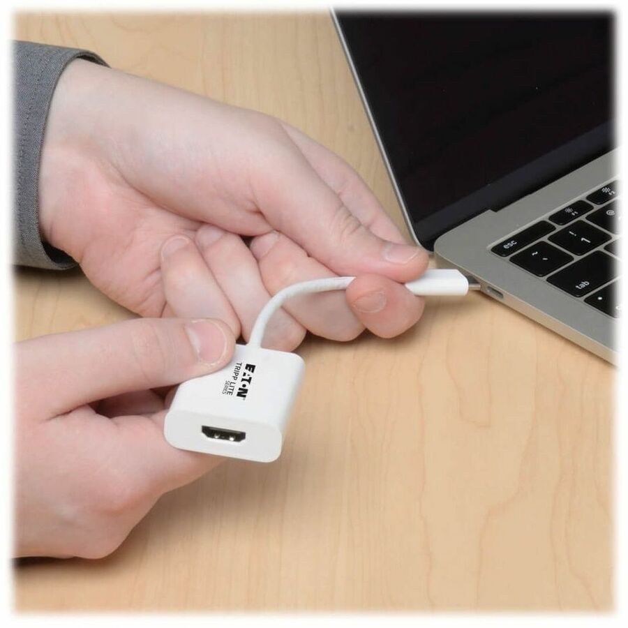 Tripp Lite by Eaton USB C to HDMI Video Adapter Converter 4Kx2K M/F, USB-C to HDMI, USB Type-C to HDMI, USB Type C to HDMI 6in U444-06N-HD-AM