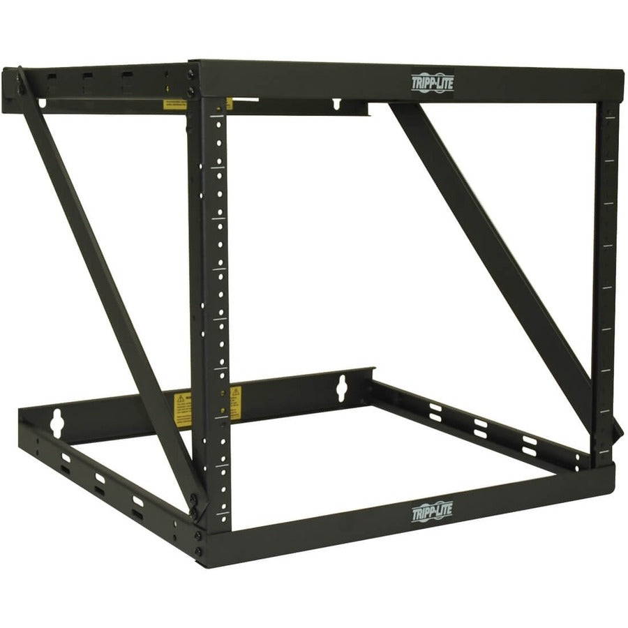 Tripp Lite by Eaton SmartRack 8U/12U/22U Expandable Very Low-Profile Patch-Depth Wall-Mount 2-Post Open-Frame Rack SRWO8U22MD