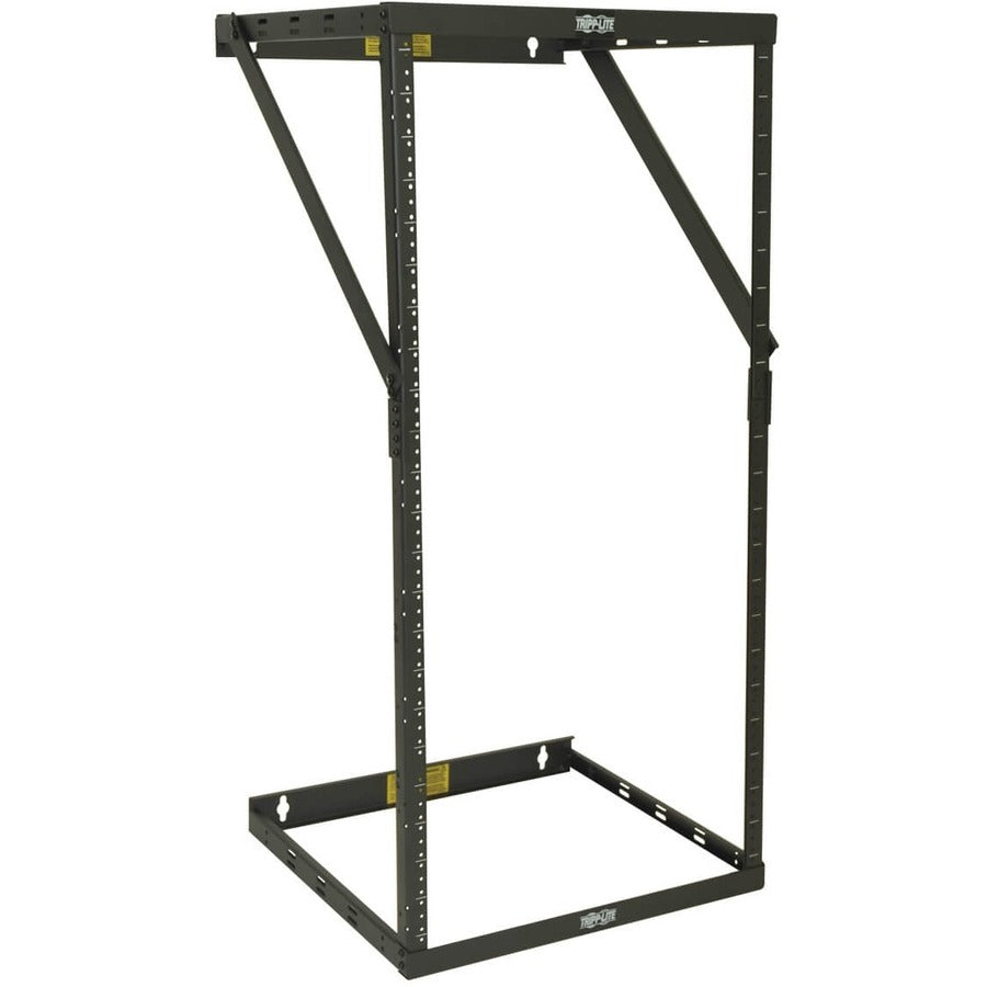 Tripp Lite by Eaton SmartRack 8U/12U/22U Expandable Very Low-Profile Patch-Depth Wall-Mount 2-Post Open-Frame Rack SRWO8U22MD