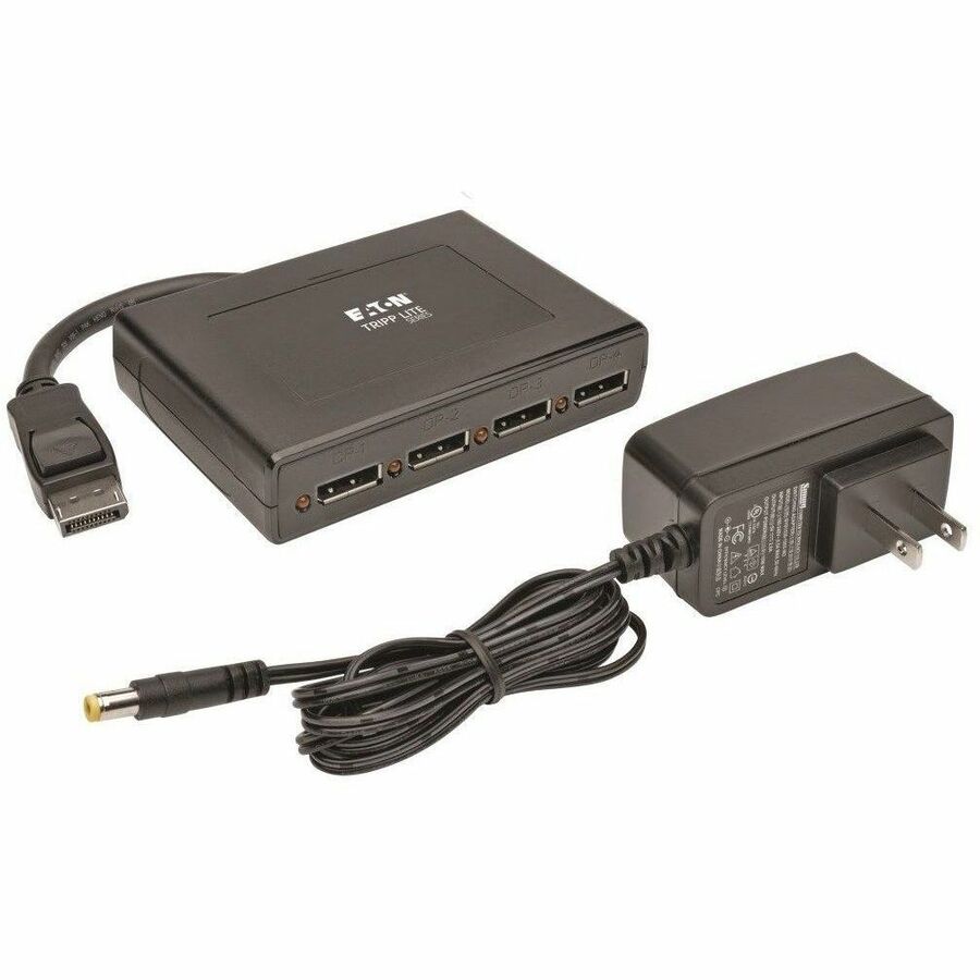 Tripp Lite by Eaton 4-Port DisplayPort Multi-Monitor Splitter, MST Hub, 4K 60Hz UHD, DP1.2, TAA B156-004-V2