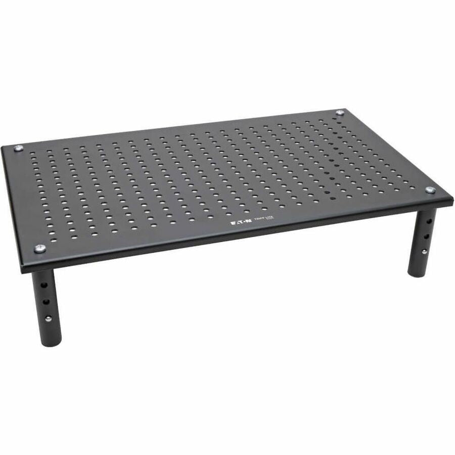 Tripp Lite by Eaton Monitor Riser for Desk, 18 x 11 in. - Height Adjustable, Metal, Black MR1812M