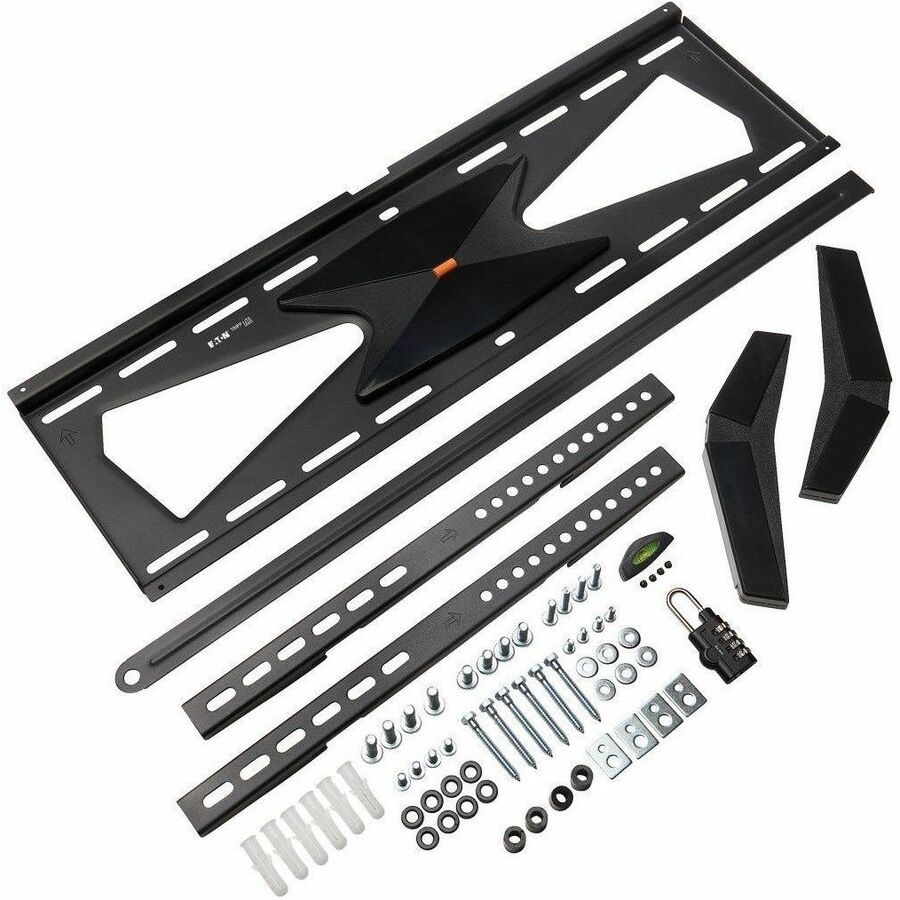 Tripp Lite by Eaton Heavy-Duty Fixed Security TV Wall Mount for 37-80" Televisions & Monitors - Flat/Curved, UL Certified DWFSC3780MUL